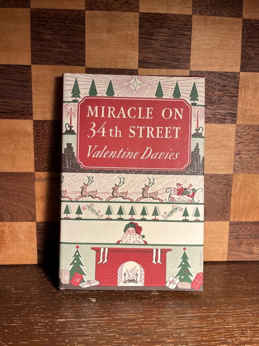 Miracle on 34th Street Hardcover Book